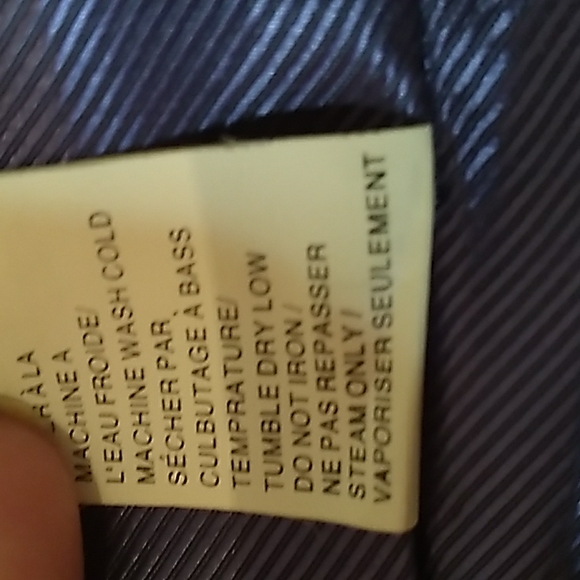 Sharp looking Navy White Blazer with Faux Leather Elbow Patchs and Collar - Picture 10 of 11